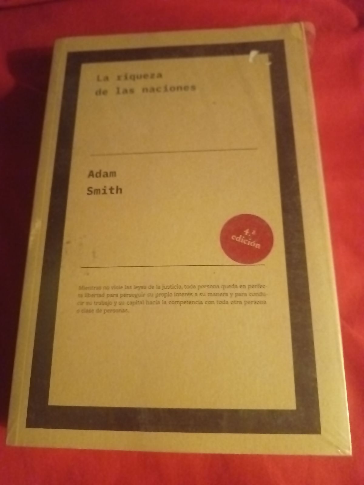La riqueza de las naciones - Adam Smith