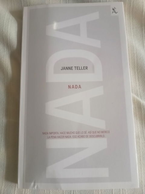 Libro 'Nada' de Janne Teller - Edición Seix Barral