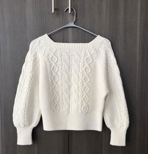 Suéter blanco