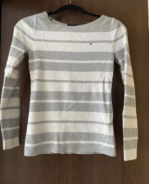Blusa Tommy Hilfiger de Punto a Rayas - Like New