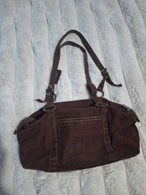 Bolsa Y2K Tommy Hilfiger Marrón