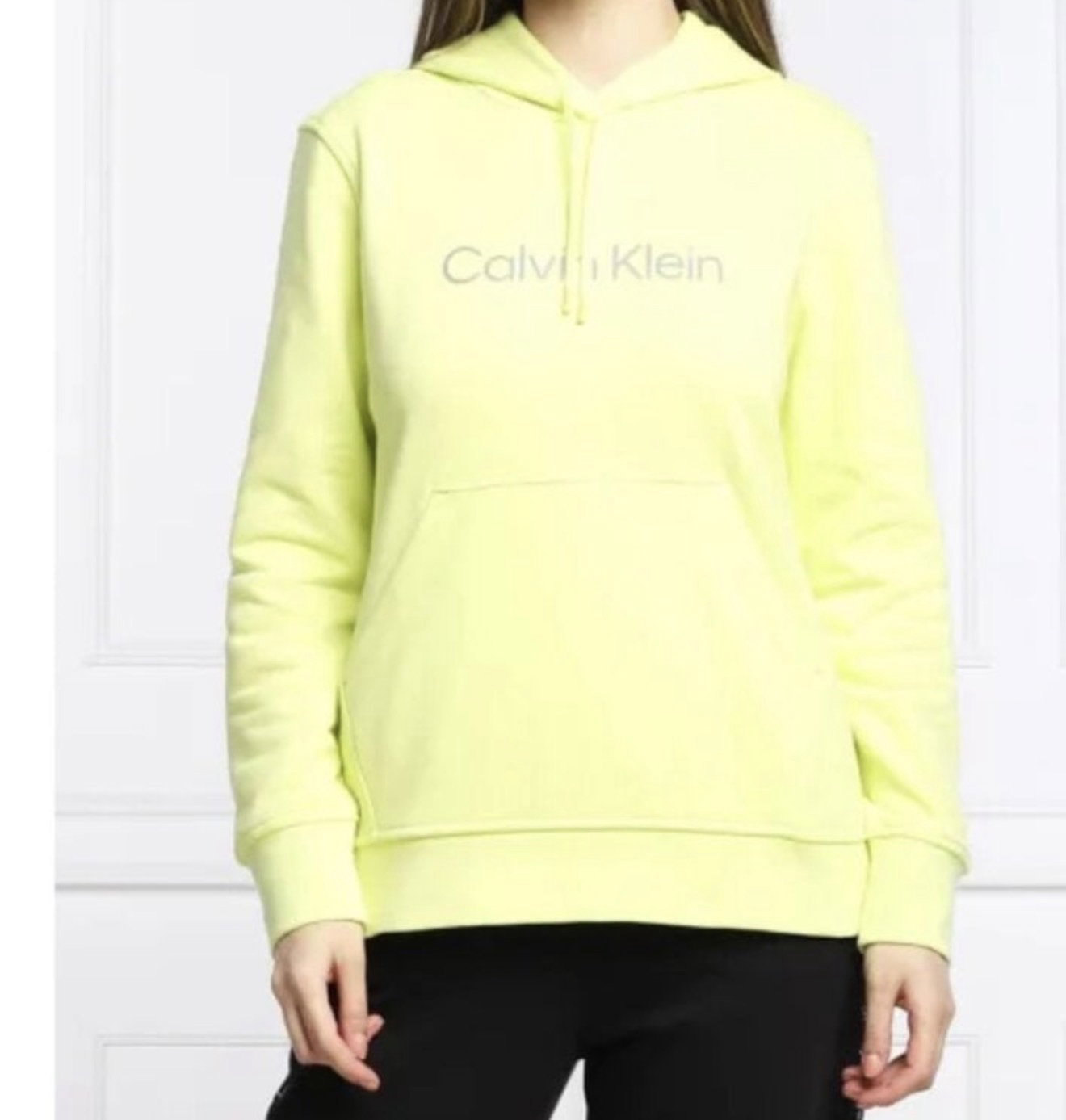 Sudadera Calvin Klein Amarilla Talla S Nueva