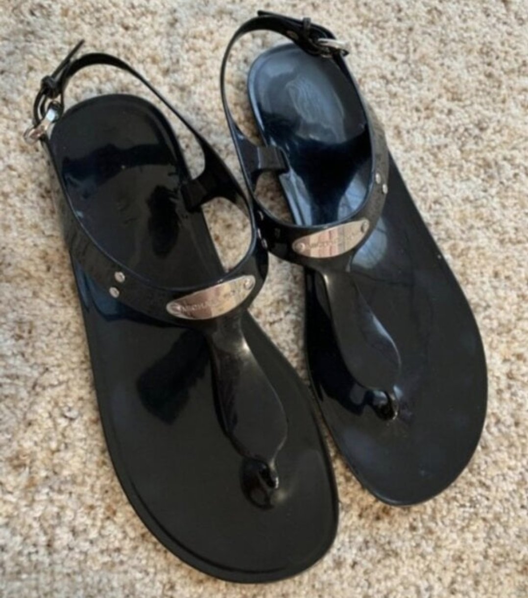Sandalias Michael Kors Talla 26 Color Negro