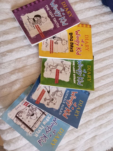 5 libros del Diario de Greg