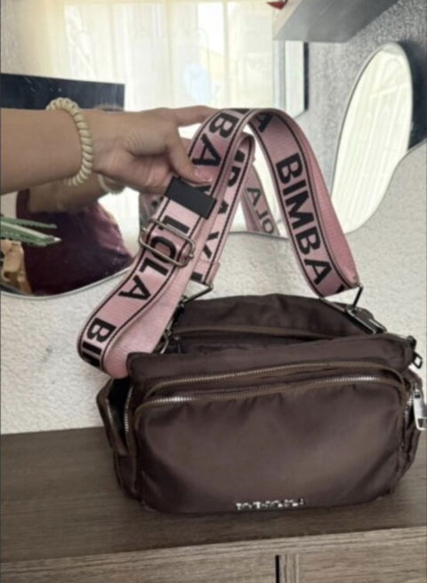 Bolsa Bimba y Lola Café con Rosa en Buen Estado