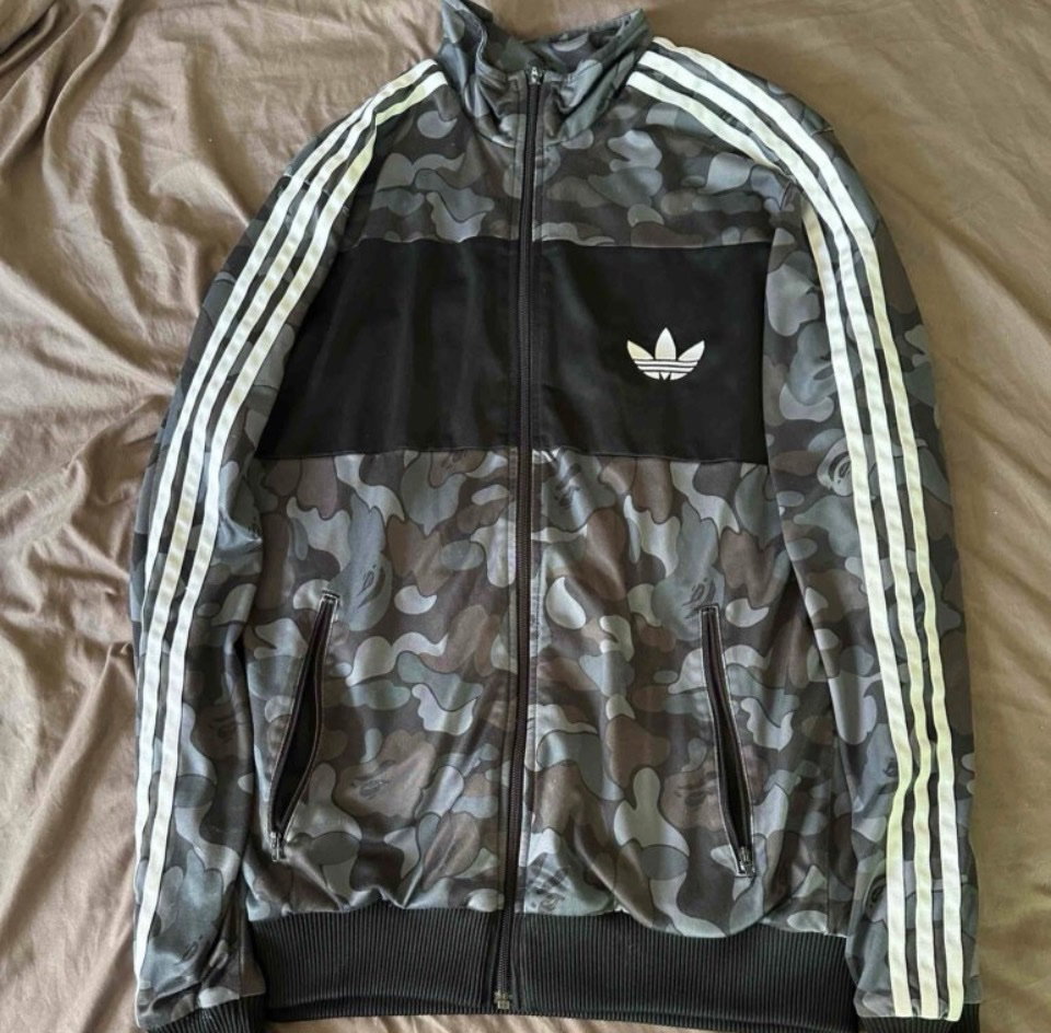 Chamarra Bape X Adidas ABC Camuflaje FW16 - Buen Estado