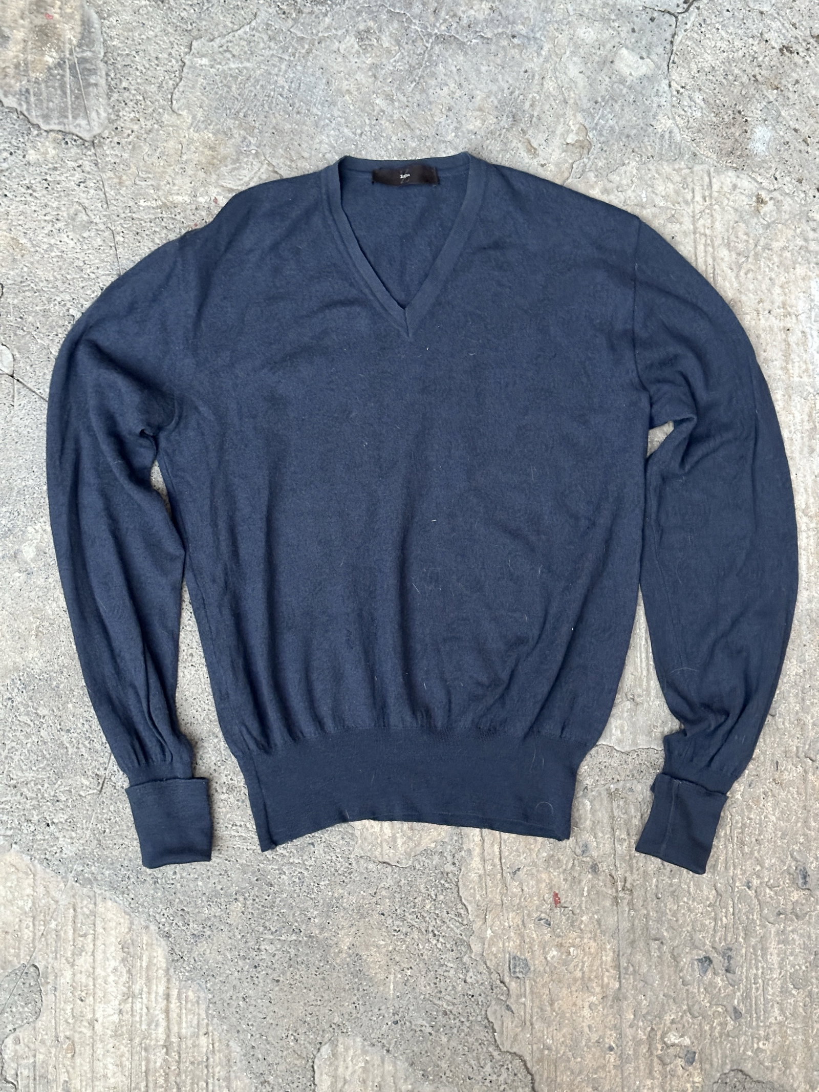 Suéter Ermenegildo Zegna Azul Marino - En estado regular