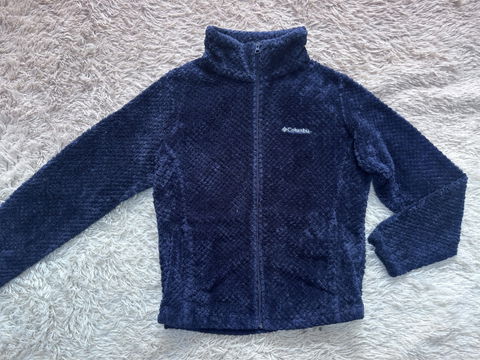 Chamarra Polar Columbia Azul Marino Talla L