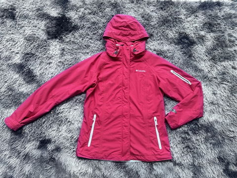 Chamarra Columbia Rosa Mexicano Talla M - Como Nueva