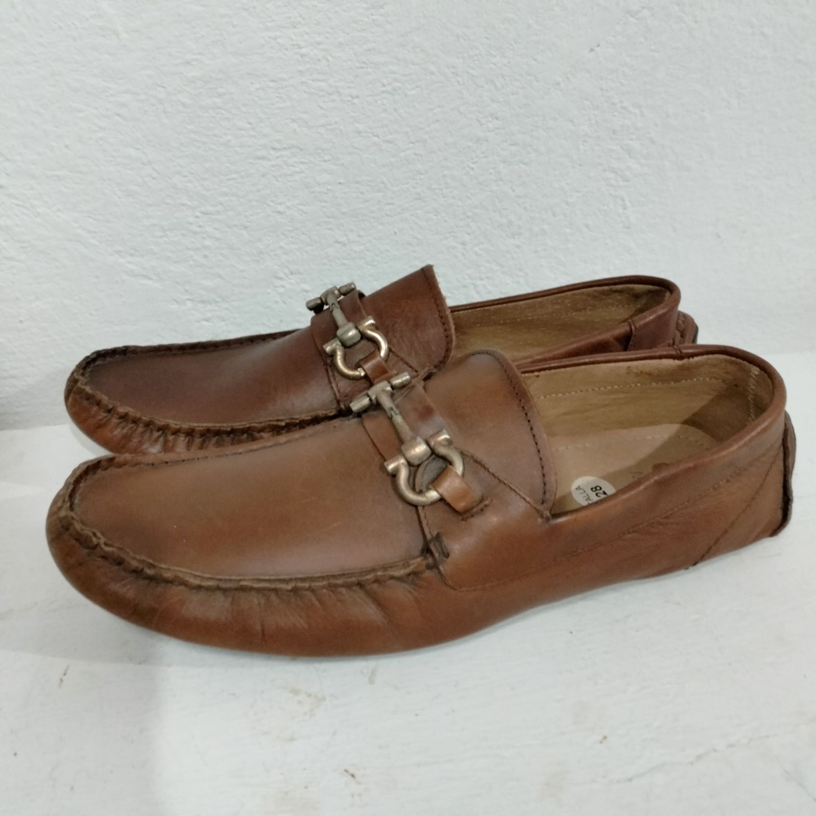 Zapatos de hombre camel talla 28 marca C&A