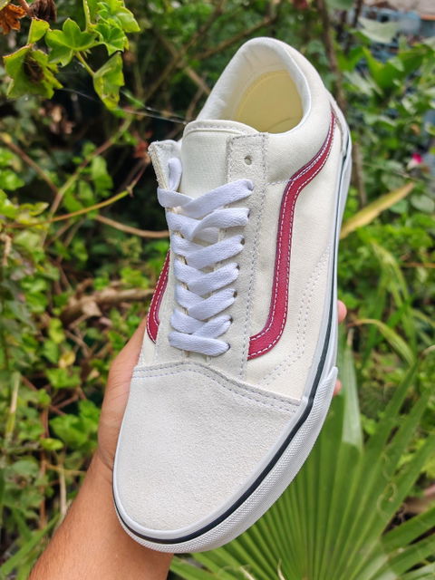 Vans old Skool theory bordeaux número 26.5
