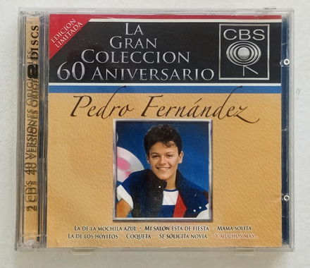 CD Pedro Fernández Edición Limitada 60 Aniversario