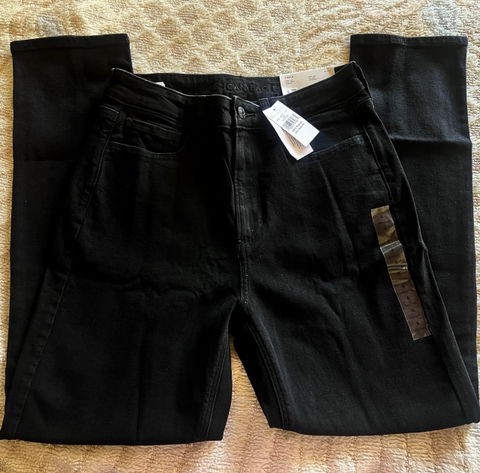 Mom Jeans American Eagle Negros Talla 8