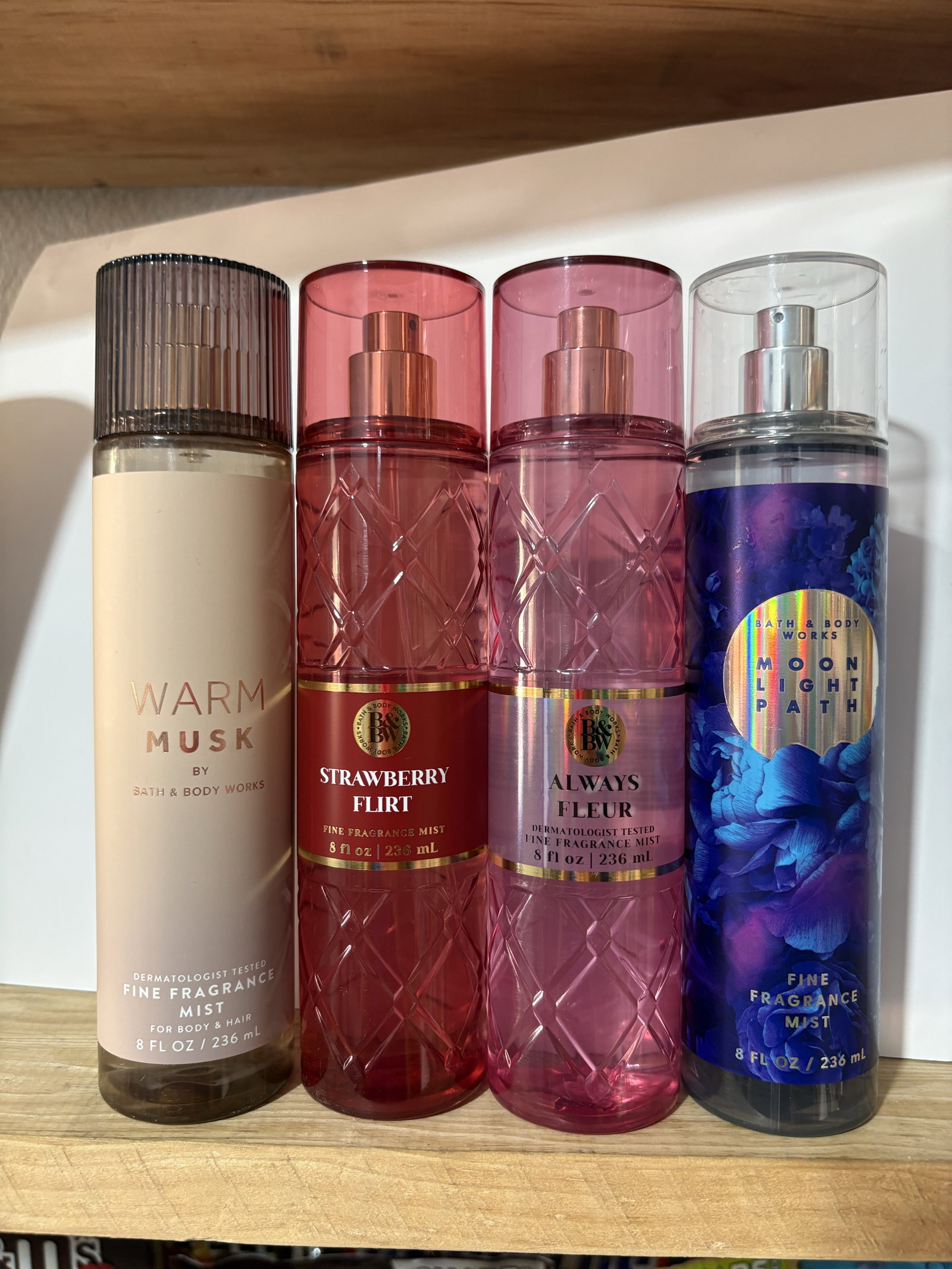 8 body mist BBW