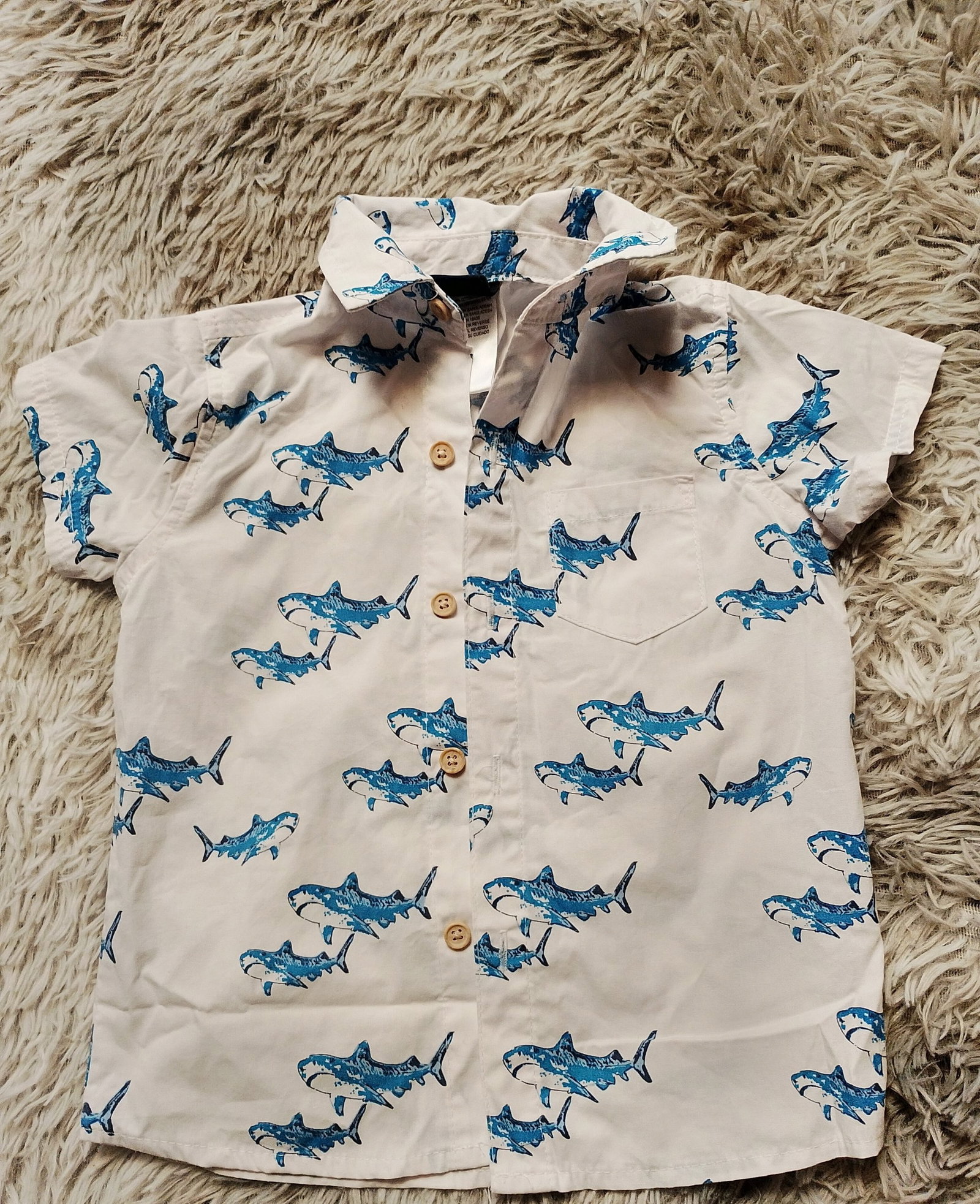 Camisa de Manga Corta para Niño de 3 Años - Little Rebels