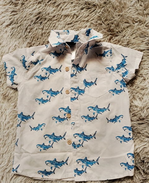 Camisa de Manga Corta para Niño de 3 Años - Little Rebels