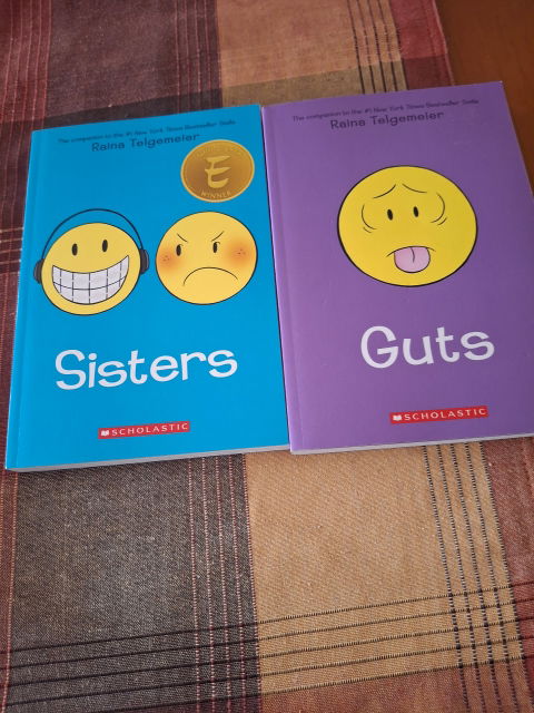 Libros nuevos: Sisters y Guts de Raina Telgemeier