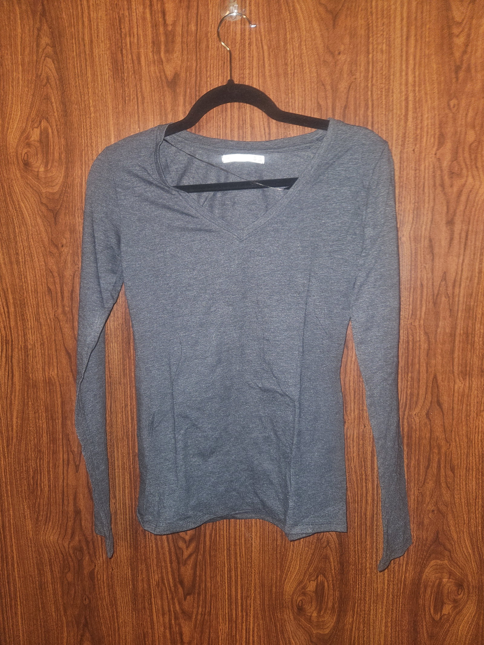 Playera gris oxford manga larga, Lefties