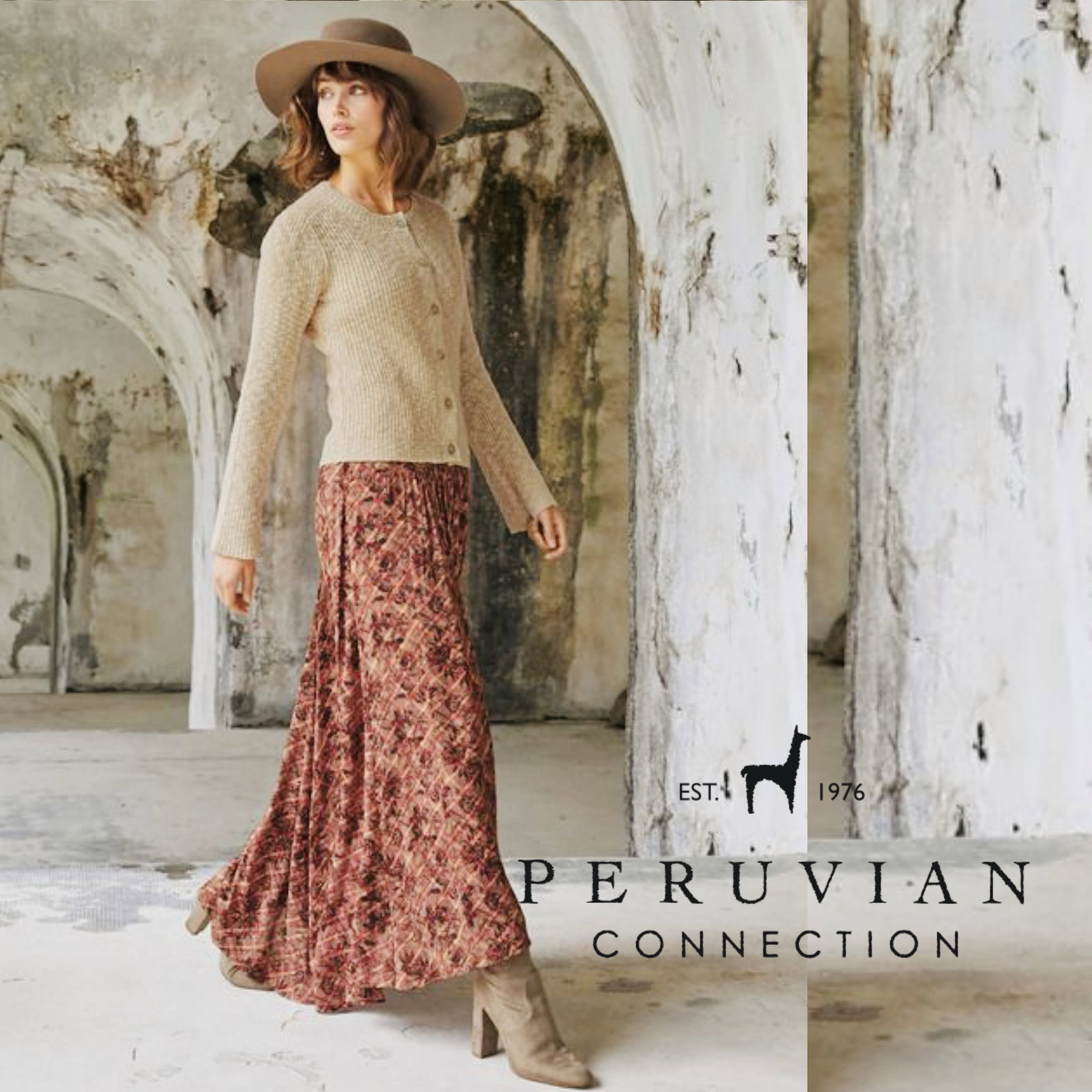 Maxi falda Peruvian Connection XS
