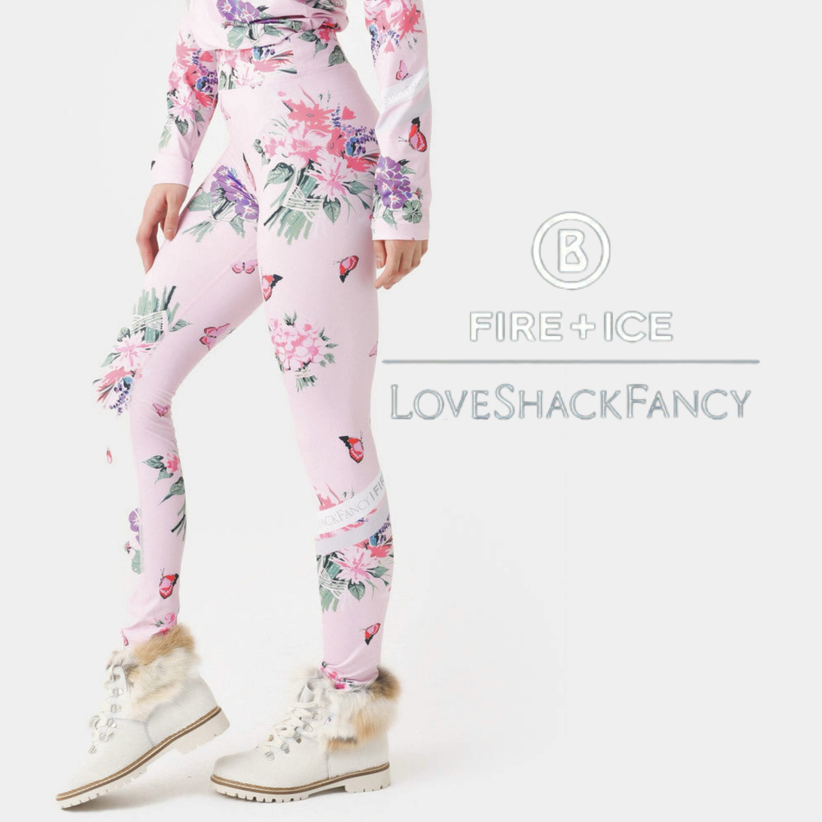 Leggings Bogner Fire + Ice x LoveShackFancy