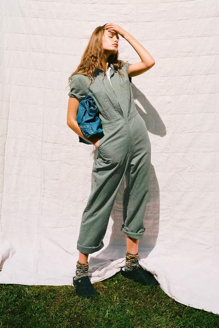 Overol Urban Outfitters de zipper frontal