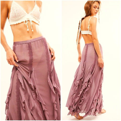 Maxi falda Maje boho 100% algodón
