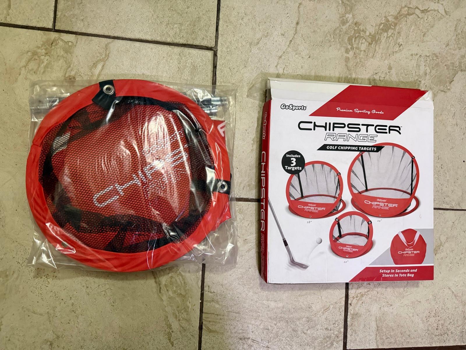Objetivo de Golf Chipster Range con 3 Blancos