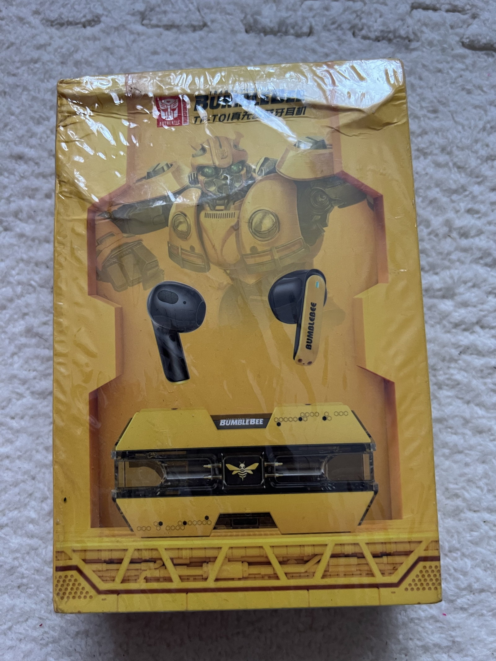 Audífonos Transformers Bumblebee Nuevos