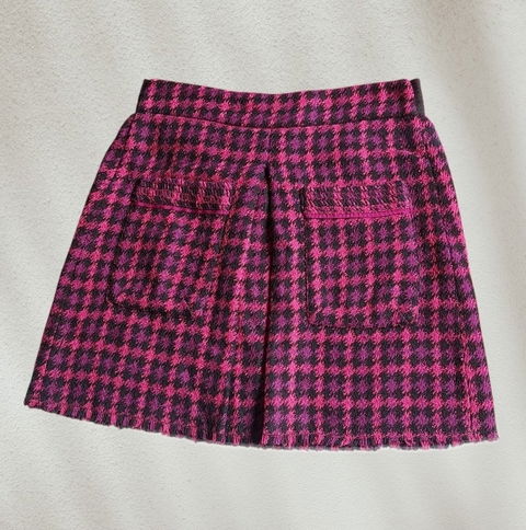 Mini falda Zara a cuadros