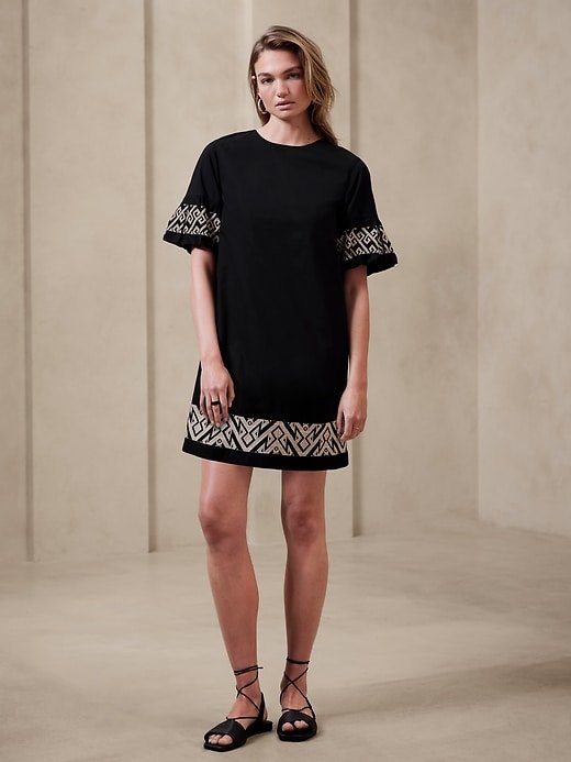 Vestido Negro Banana Republic 