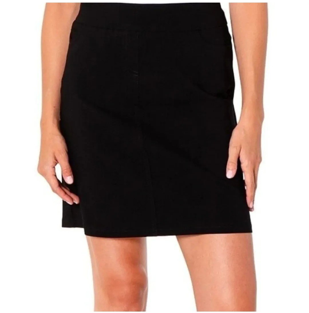 Falda Negra GAP 100% Algodón Talla 12