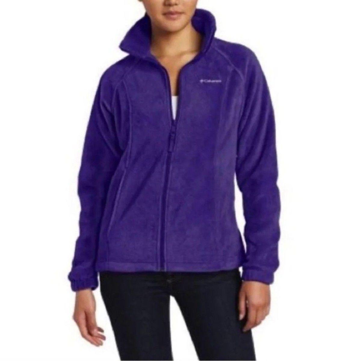 Chamarra polar Columbia morada