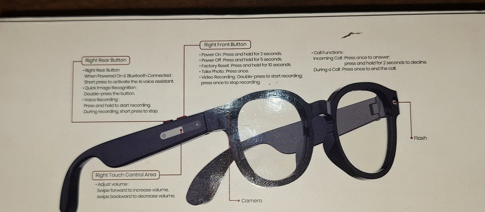 Lentes Inteligentes Nuevos con Accesorios