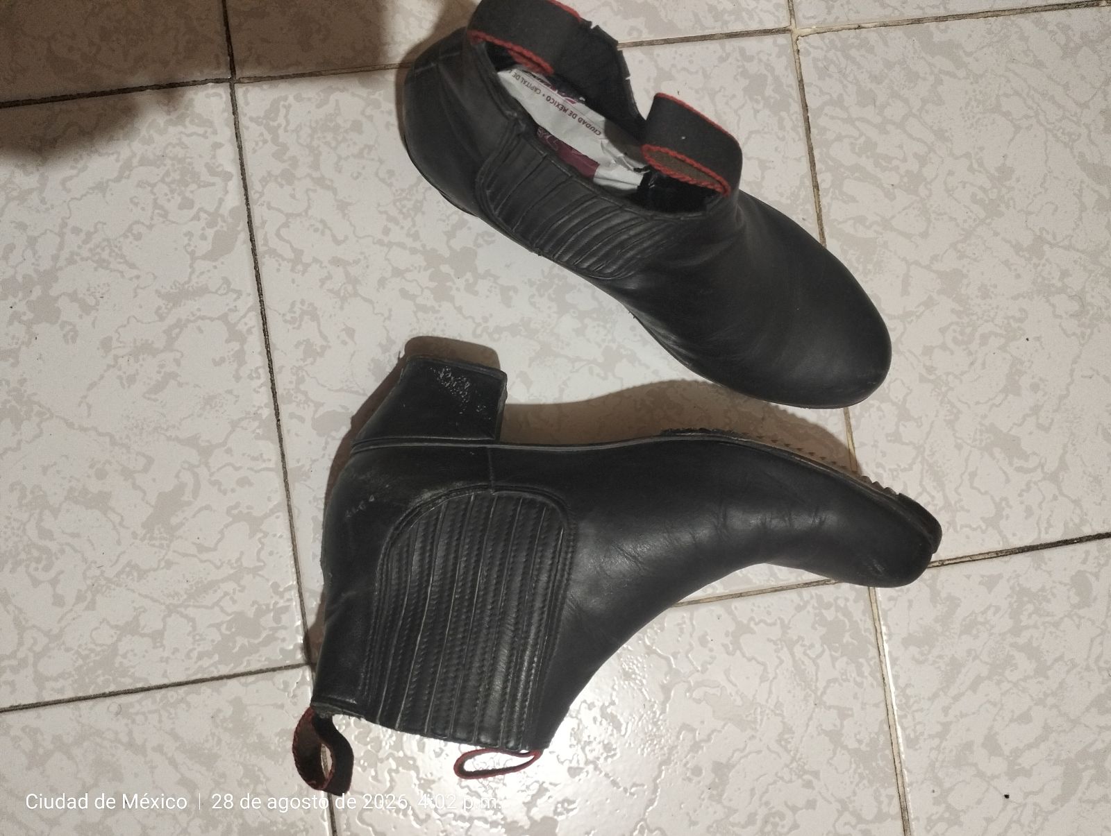 Botines para danza para hombre 