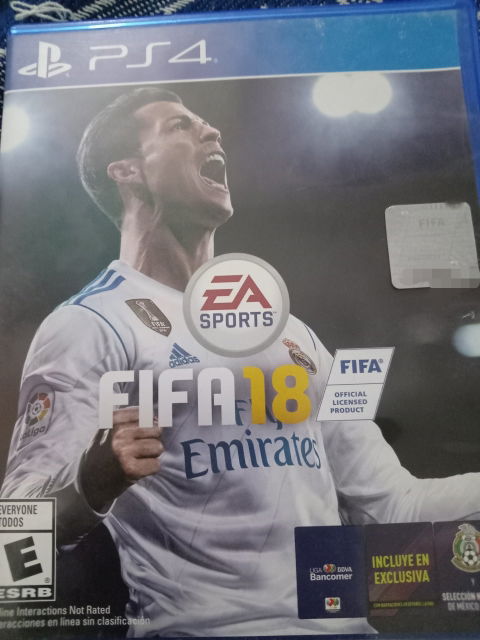 FIFA 18 para PS4 - Casi nuevo, código incluido