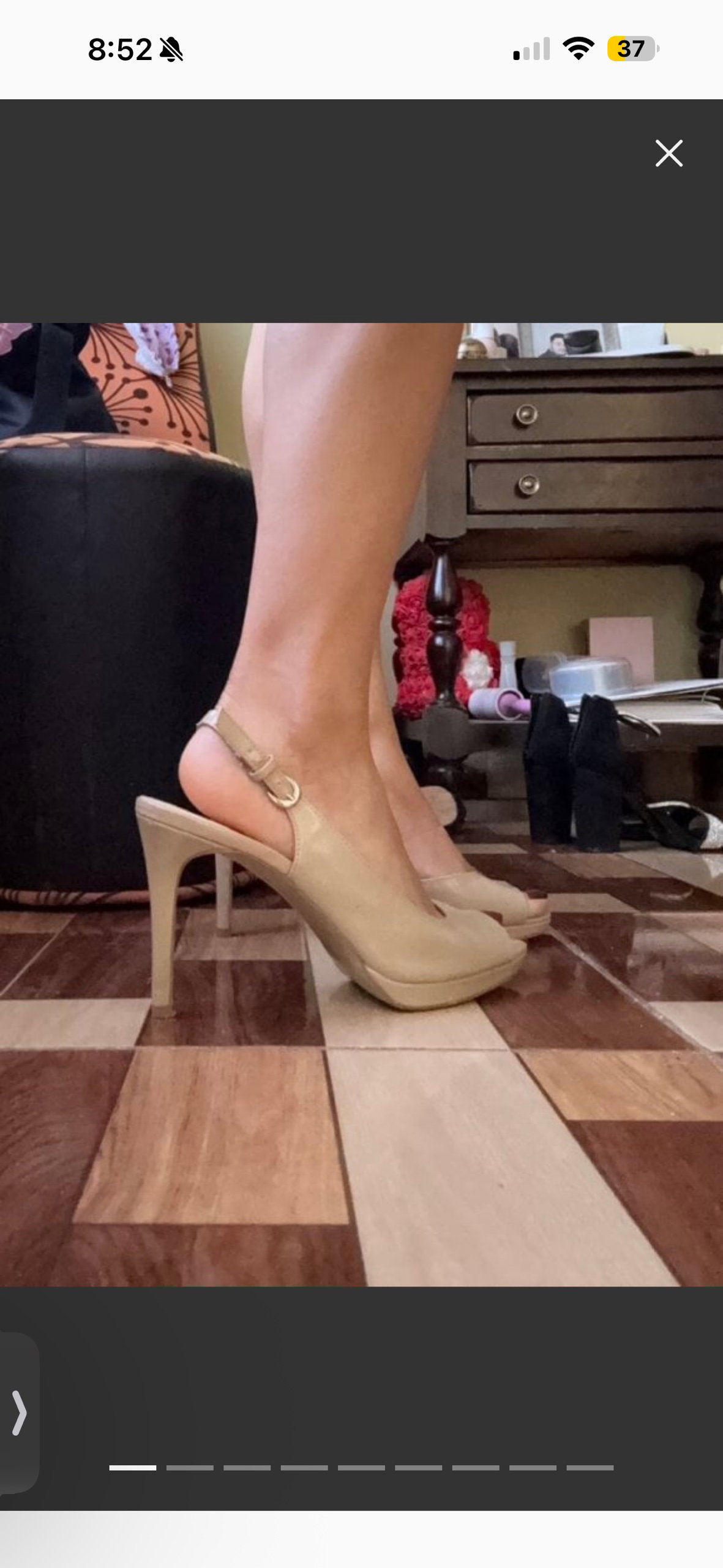Tacones Nine West Talla 10 en Buen Estado
