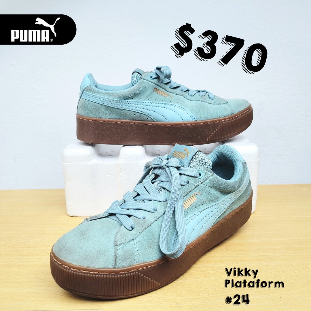 Tenis Puma Vikky Platform en Buen Estado