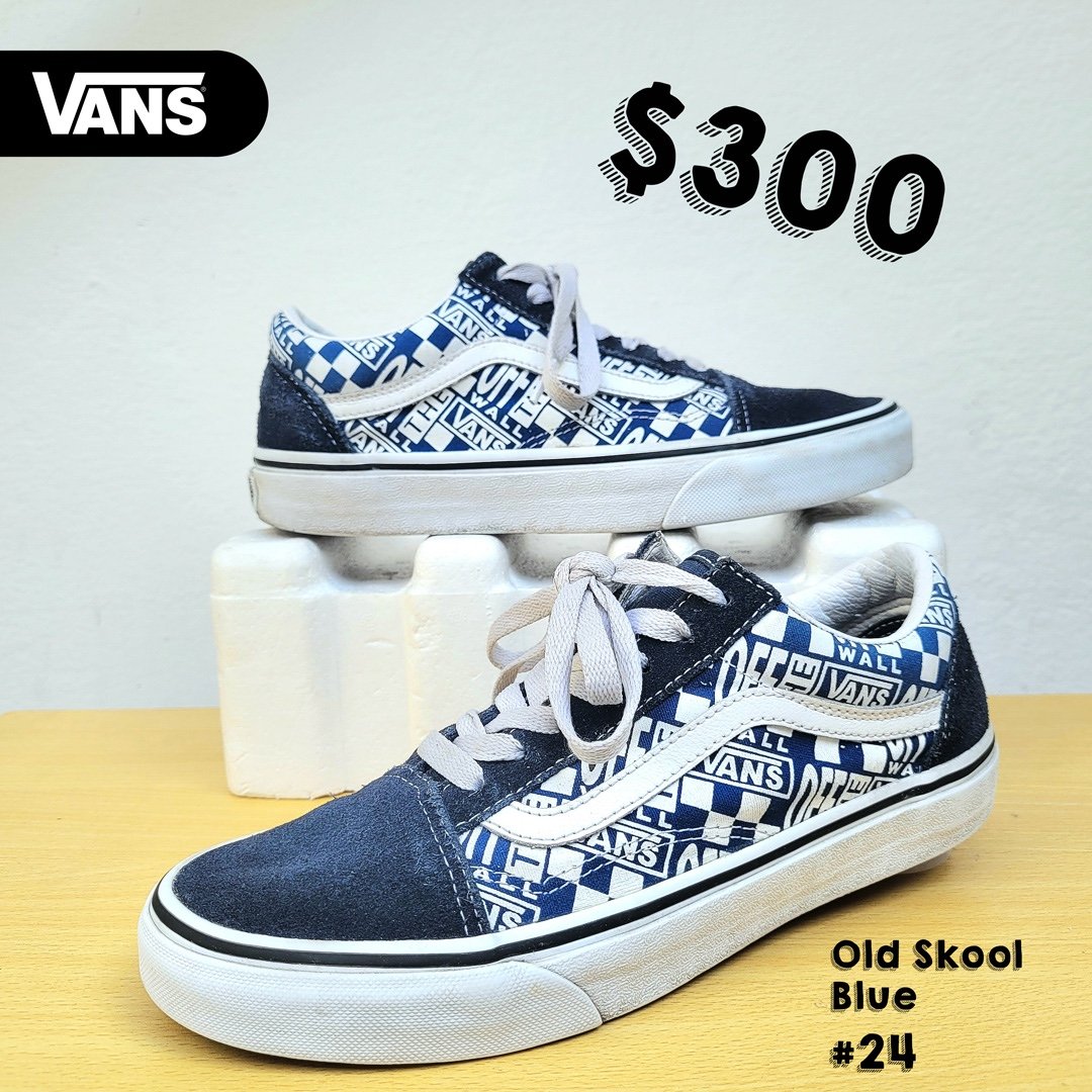 Tenis Vans Old Skool Blue en Buen Estado