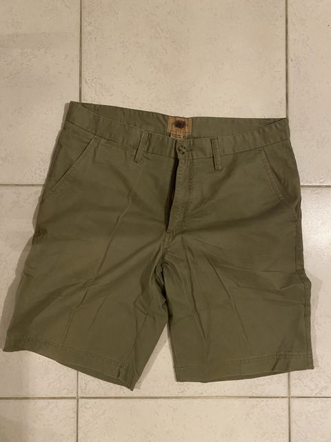 Bermuda para caballero Boston Traders talla 36 color verde olivo