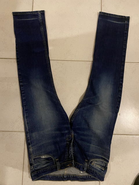 Pantalón de mezclilla gruesa para caballero El Patito Riro, talla 34