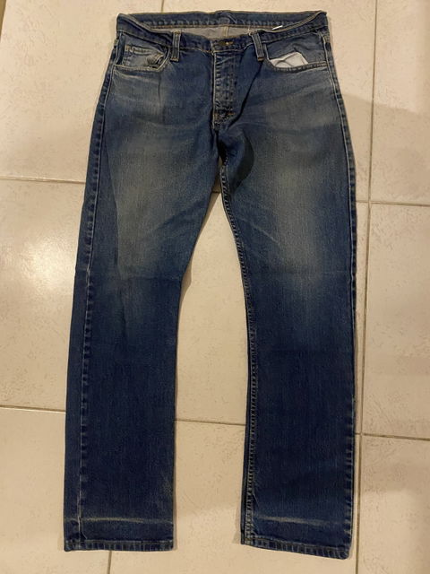 Pantalón de mezclilla El Patito Riro, talla 34, azul claro