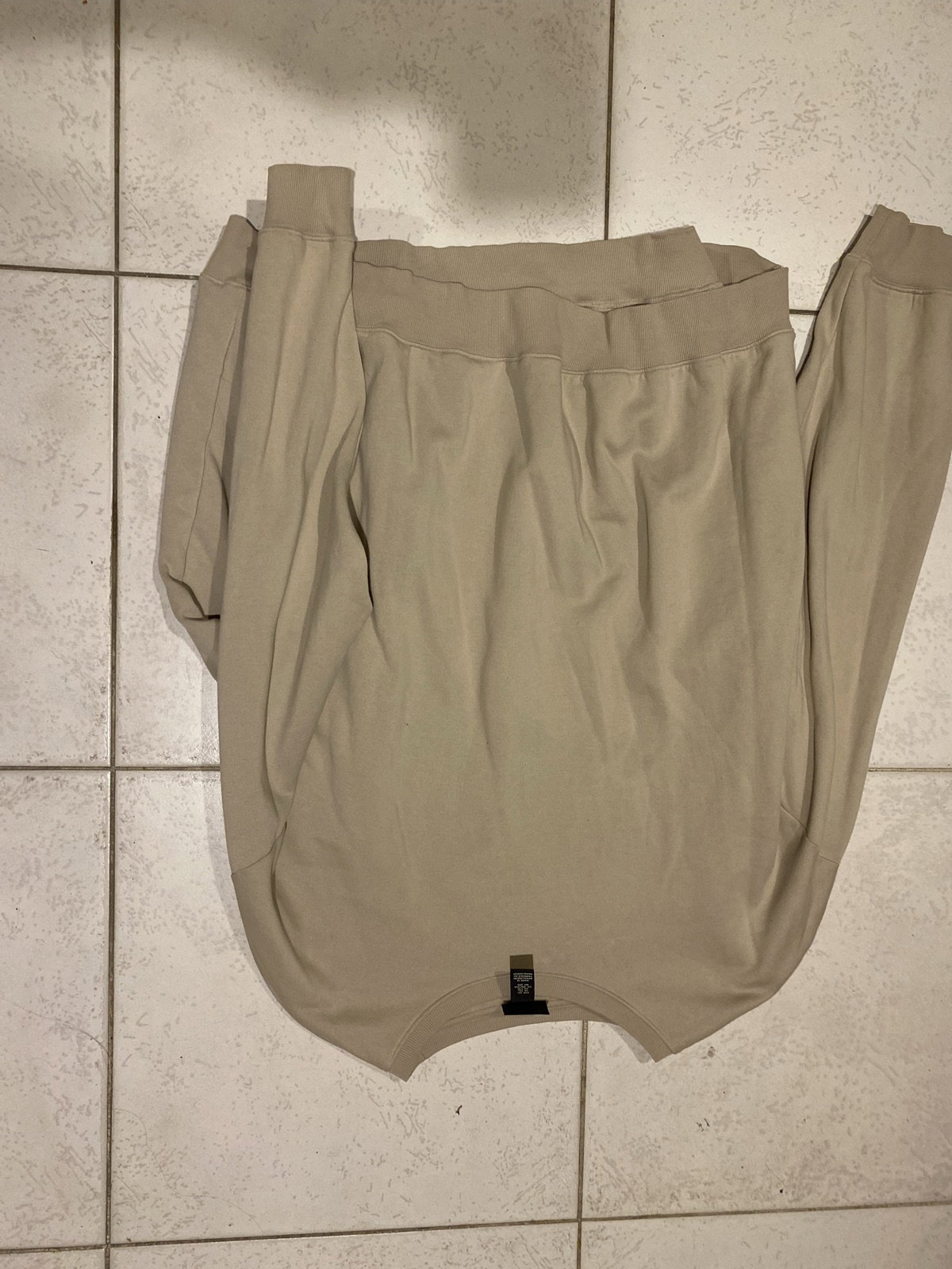 Sudadera H&M Beige Relaxed Fit Talla 3XL