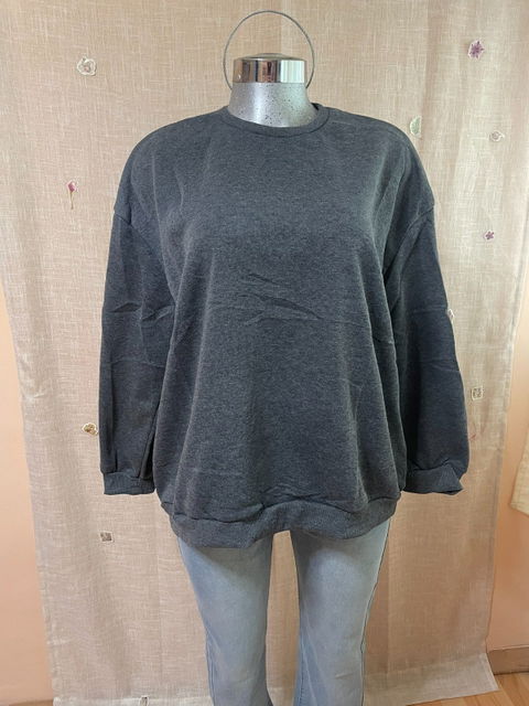 Sudadera para Mujer Shein XL Color Gris