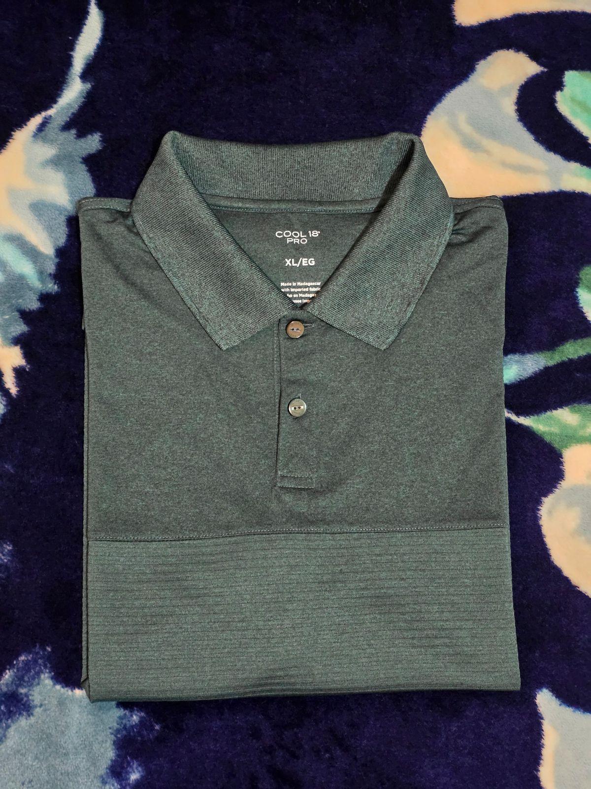 Polo Haggar Línea Cool Pro Poliéster y Gamuza