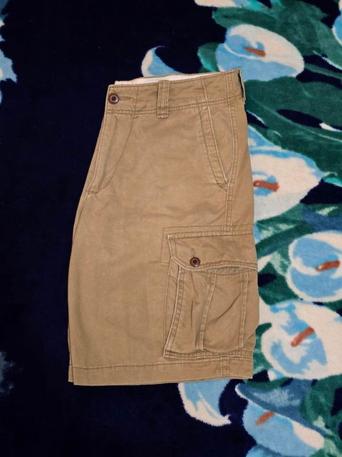 Short Cargo Hollister de Algodón