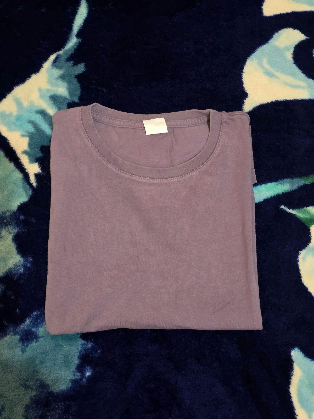 Playera Básica de Algodón Color Morado