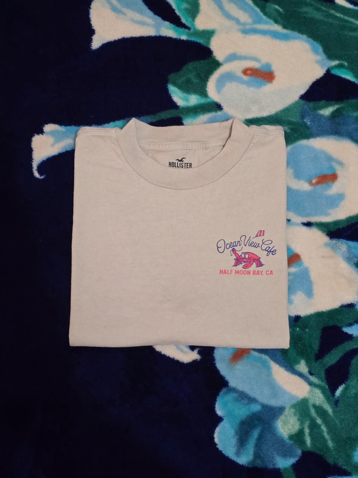 Playera Hollister Heavyweight Corte Boxy