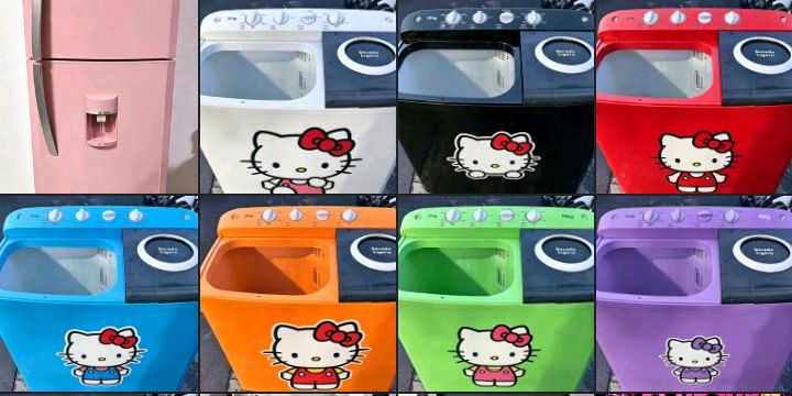 Lavadora Acros 15 kg Hello Kitty - Entrega a Domicilio