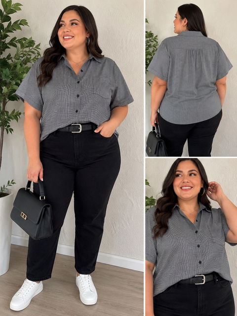 Camisa Formal Única (2XL) en Buen Estado
