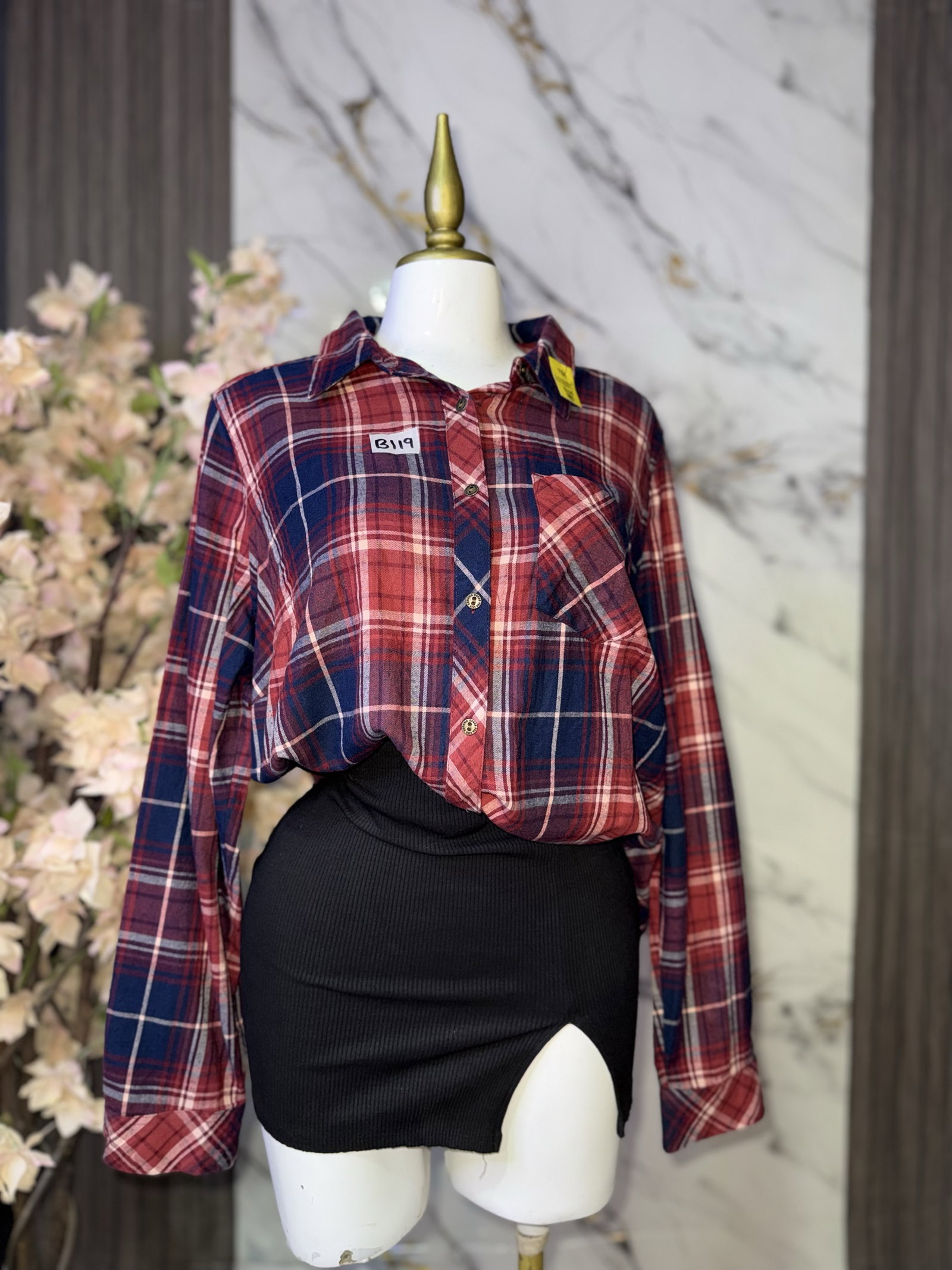 Camisa de Cuadros Sonoma - Talla XL - Como Nueva